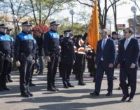 Rollán rinde homenaje a las víctimas de los atentados del 11-M de Atocha y del 3 de abril en Leganés