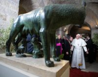 Roma: Francisco visita el Capitolio y se reúne con la alcaldesa Virginia Raggi