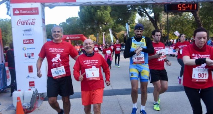 Ruiz Escudero participa en la carrera solidaria ‘Corre por el Niño’ para proyectos de investigación