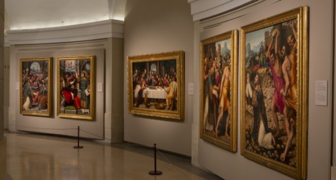 Un oratorio desconocido de Juan de Juanes, conocido como el Rafael español, culmina su sala propia en el Museo del Prado