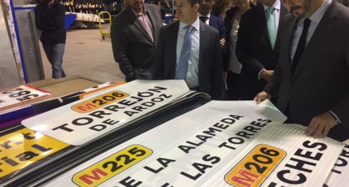 Las carreteras de la Comunidad de Madrid cuentan con 77.800 señales de tráfico para garantizar una correcta seguridad vial