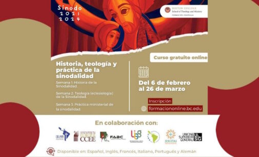 Sínodo: Arranca en febrero el segundo curso online sobre sinodalidad