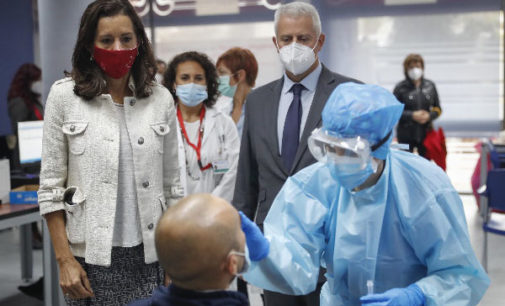 Madrid ha realizado más de 319.000 test de antígenos tras convocar a más de 1,1 millones de ciudadanos
