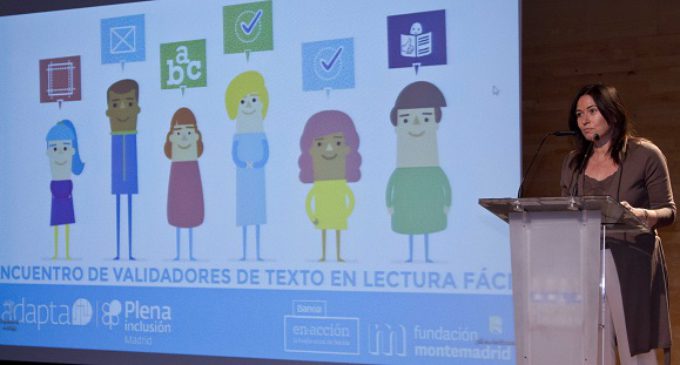 Belén Prado inaugura el “Primer Encuentro de Validadores de Lectura Fácil”, organizado por Plena Inclusión
