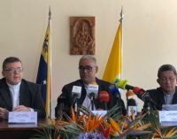 Exhortación del Episcopado Venezolano: “No temas, yo estoy contigo”