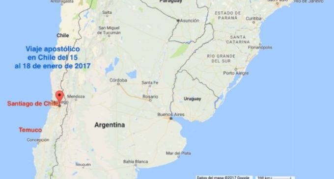 Viaje apostólico a Chile: tres lugares en Santiago para los actos multitudinarios