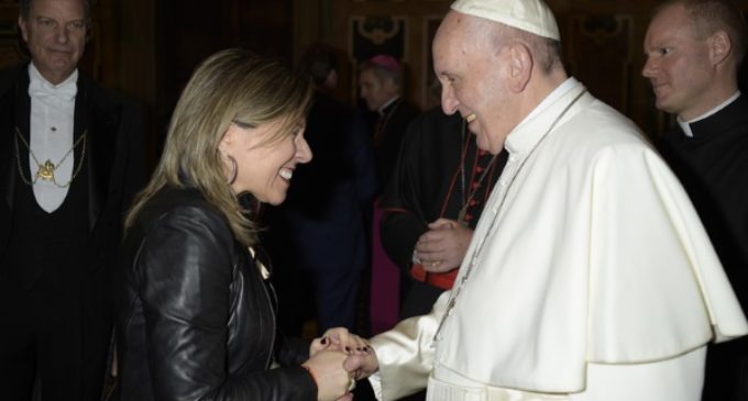 Francisco: «La Virgen era una mujer luchadora»