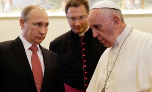 El próximo 4 de julio, Vladimir Putin será recibido por el Papa Francisco por tercera vez