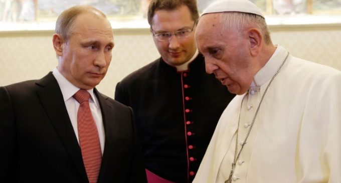 El próximo 4 de julio, Vladimir Putin será recibido por el Papa Francisco por tercera vez