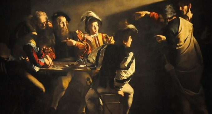 «La vocación de san Mateo», de Caravaggio