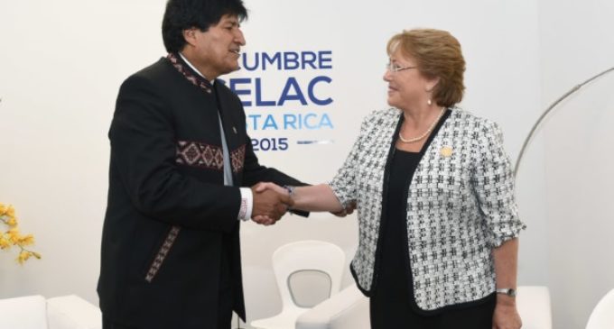 El Papa recibirá a Evo Morales y a Michelle Bachelet