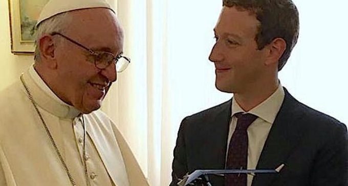 El Papa y el fundador de Facebook focalizan la cultura del encuentro