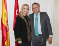 Cifuentes se reúne con el alcalde de Majadahonda y la alcaldesa de Collado Villalba