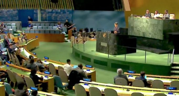 Francisco a la ONU: el desarme nuclear es un imperativo moral y humanitario