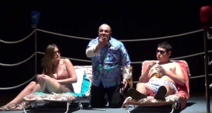 Guerra de sexos en el ring de la Casa de la Cultura de Majadahonda