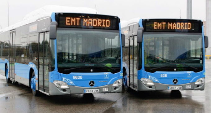 La Comunidad de Madrid no permitirá el pago en efectivo en la red de autobuses