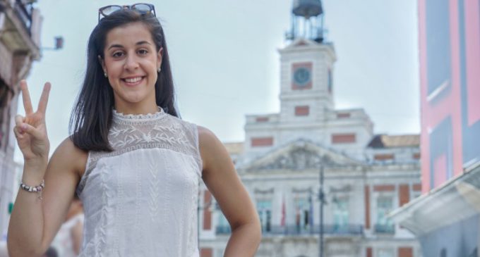 La campeona mundial de bádminton Carolina Marín, nombrada Embajadora de Turismo de la Comunidad de Madrid