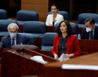 Díaz Ayuso anuncia que la Comunidad ha recibido un préstamo de 600 millones del BEI para el COVID-19