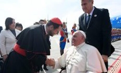 Francisco ya se encuentra en Mongolia, tierra de misión