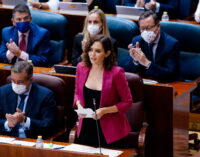 Díaz Ayuso anuncia que desde el próximo lunes las mascarillas dejarán de ser obligatorias en los recreos de los colegios
