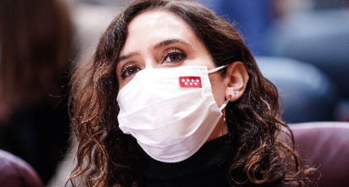 Díaz Ayuso avanza que la Comunidad de Madrid va a alcanzar hoy el 90% de la población diana con la pauta de vacunación completa