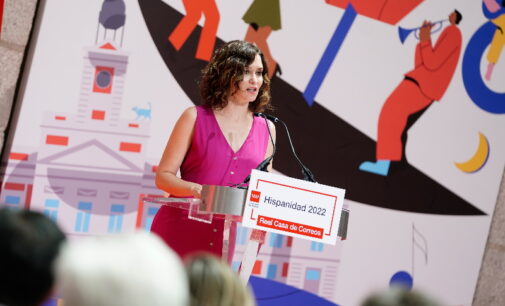 Díaz Ayuso presenta Hispanidad 2022, que contará con casi 50 escenarios en la región y llegará a Barcelona: “Madrid será la Plaza Mayor para toda Hispanoamérica”