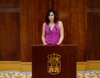 Díaz Ayuso a las propuestas de la izquierda durante el Debate del Estado de la Región: “Todo gratis no funciona”