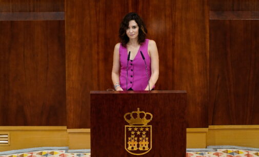 Díaz Ayuso a las propuestas de la izquierda durante el Debate del Estado de la Región: “Todo gratis no funciona”