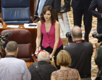 Díaz Ayuso: “La izquierda busca la involución en Madrid. Se opone a todo»
