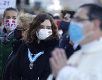 Díaz Ayuso pide a la Virgen de la Almudena por el pueblo de Madrid, para que “mire unido hacia el futuro” y sea un “faro de convivencia para España”