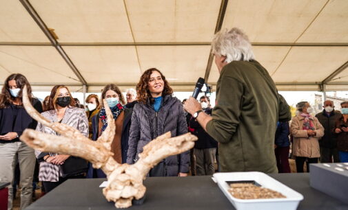 Díaz Ayuso avanza que el Museo del Valle de los Neandertales será una realidad en 14 meses