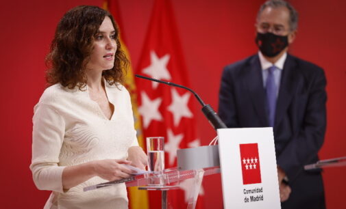 Díaz Ayuso anuncia que no se celebrará ninguna macrofiesta en Fin de Año en la Comunidad de Madrid