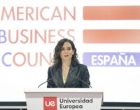 Díaz Ayuso: “Cuando la Alianza Atlántica ha estado más fuerte, a España y a Madrid nos ha ido mejor juntos”