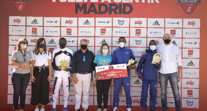 La Comunidad, en la entrega de los galardones de la EDP Rock’n’ Roll Madrid Maratón