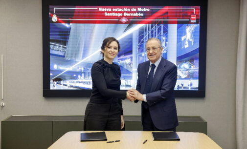 Díaz Ayuso anuncia que las obras de modernización de la estación de Metro de Santiago Bernabéu arrancarán a finales de 2023