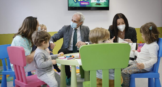 La Comunidad de Madrid abre en el Hospital público Central de la Cruz Roja una escuela infantil para hijos de profesionales sanitarios