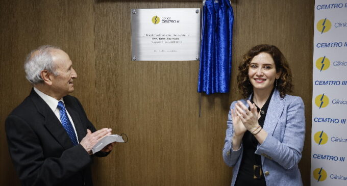 Inauguración de la Clínica Cemtro III en Madrid