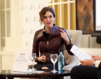 Díaz Ayuso ofrece a Navarra el “Madrid de todos”: “Que nadie le arrebate su identidad”