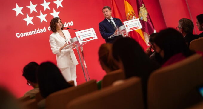 Díaz Ayuso tras renovar con Castilla-La Mancha el convenio para el abono transporte: “Es un ejemplo de convivencia, somos un gran país y hay que cohesionarlo”