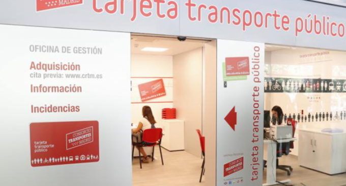 Madrid reabre las oficinas de gestión de la Tarjeta de Transporte Público en Getafe, Alcalá de Henares y Príncipe Pío
