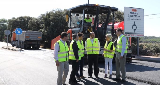 La Comunidad invierte 2,8 millones de euros en la mejora del firme de la carretera M-505