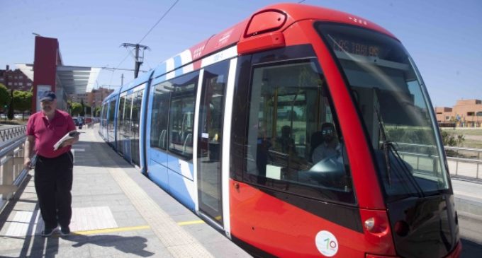 La primera línea de Metro Ligero, la ML1, cumple 10 años