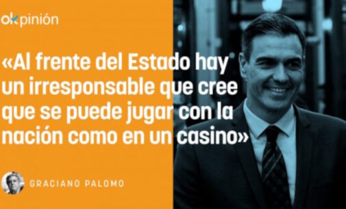 OPINIÓN. Un gánster cateto se chotea de España
