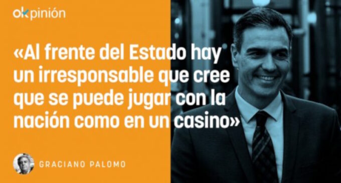OPINIÓN. Un gánster cateto se chotea de España