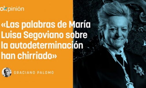 0PINIÓN. Autodeterminación en España: vuelta al feudalismo