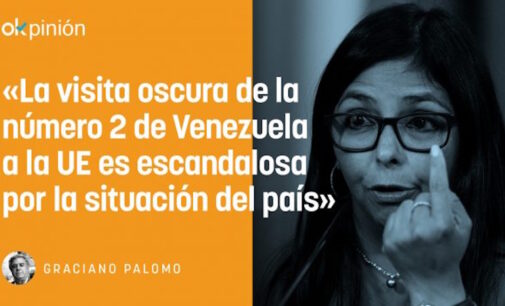 OPINIÓN. Dos besitos para Delcy, la de las maletas