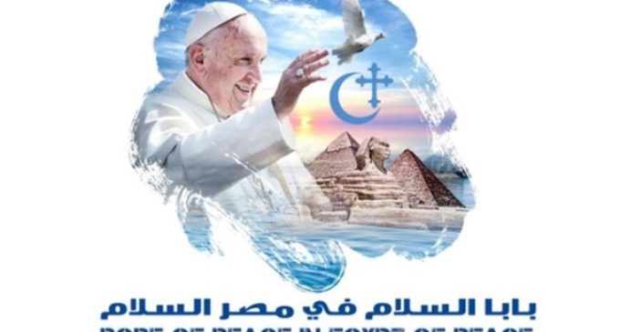 “El Papa de paz en Egipto de paz”: publican el logo del viaje de Francisco