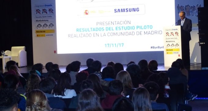La Comunidad participa de forma pionera en un programa de realidad virtual para luchar contra el acoso escolar