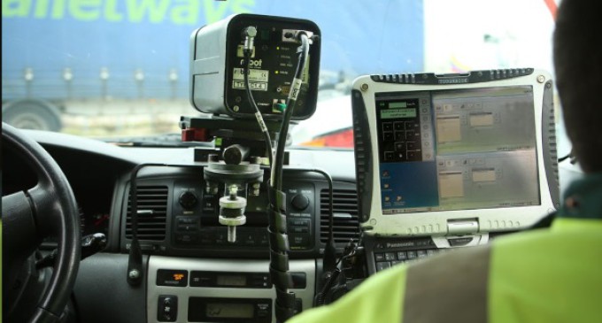 Un radar móvil para controlar la velocidad de los vehículos y aumentar la seguridad en Majadahonda