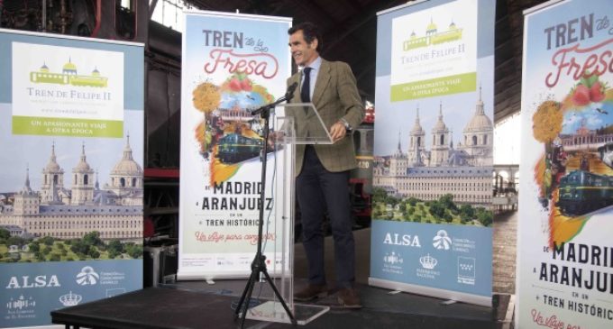 Chaguaceda asiste a la presentación de la nueva temporada del Tren de la Fresa